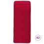 Toallas de playa 2 uds tela burdeos 400 g/m² 75x200 cm de vidaXL, Toallas de playa - Ref: Foro24-362676, Precio: 36,82 €, Des...