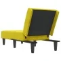 Sofá diván de terciopelo amarillo de vidaXL, Divanes - Ref: Foro24-352830, Precio: 150,65 €, Descuento: %