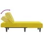 Sofá diván de terciopelo amarillo de vidaXL, Divanes - Ref: Foro24-352830, Precio: 150,65 €, Descuento: %