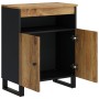 Aparador con 2 puertas madera maciza de mango 60x33x75 cm de vidaXL, Aparadores - Ref: Foro24-352916, Precio: 145,87 €, Descu...