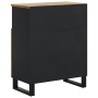 Aparador con 2 puertas madera maciza de mango 60x33x75 cm de vidaXL, Aparadores - Ref: Foro24-352916, Precio: 145,87 €, Descu...