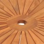 Mesa de jardín plegable madera maciza de teca Ø 85x75 cm de vidaXL, Mesas de jardín - Ref: Foro24-362619, Precio: 214,32 €, D...