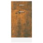 Mueble bajo con cajón "Lyon" de, roble ahumado, 40 x 46 x 81,5 cm, madera de ingeniería en Armarios de cocina | Comprar online e