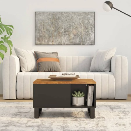 Mesa de centro de madera maciza mango 60x50x35 cm de vidaXL, Mesas de centro - Ref: Foro24-352868, Precio: 59,29 €, Descuento: %