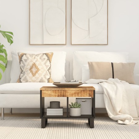 Mesa de centro de madera maciza mango 55x50x40 cm de vidaXL, Mesas de centro - Ref: Foro24-352877, Precio: 60,68 €, Descuento: %