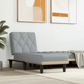 Sofá diván de tela gris claro de vidaXL, Divanes - Ref: Foro24-352856, Precio: 130,96 €, Descuento: %
