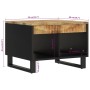 Mesa de centro de madera maciza mango 55x50x40 cm de vidaXL, Mesas de centro - Ref: Foro24-352877, Precio: 60,68 €, Descuento: %