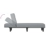 Sofá diván de tela gris claro de vidaXL, Divanes - Ref: Foro24-352856, Precio: 132,77 €, Descuento: %