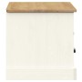 Mueble para TV VIGO madera maciza de pino blanco 106x40x40 cm de vidaXL, Muebles TV - Ref: Foro24-353176, Precio: 91,90 €, De...