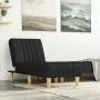 Sofá diván de tela negro de vidaXL, Divanes - Ref: Foro24-352821, Precio: 147,74 €, Descuento: %