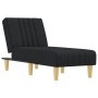 Sofá diván de tela negro de vidaXL, Divanes - Ref: Foro24-352821, Precio: 129,89 €, Descuento: %
