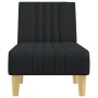 Sofá diván de tela negro de vidaXL, Divanes - Ref: Foro24-352821, Precio: 129,89 €, Descuento: %