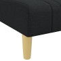 Sofá diván de tela negro de vidaXL, Divanes - Ref: Foro24-352821, Precio: 129,89 €, Descuento: %