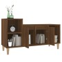 Mueble para TV madera contrachapada marrón roble 100x35x55 cm de vidaXL, Muebles TV - Ref: Foro24-821179, Precio: 56,29 €, De...