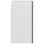 Armario colgante "Lyon" de, roble ahumado, 50x31x60 cm, madera de ingeniería en Armarios de cocina | Comprar online en Foru.es