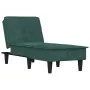 Sofá diván de terciopelo verde oscuro de vidaXL, Divanes - Ref: Foro24-352846, Precio: 156,01 €, Descuento: %