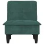 Sofá diván de terciopelo verde oscuro de vidaXL, Divanes - Ref: Foro24-352846, Precio: 156,01 €, Descuento: %