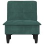 Sofá diván de terciopelo verde oscuro de vidaXL, Divanes - Ref: Foro24-352846, Precio: 149,54 €, Descuento: %
