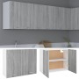Armario colgante "Lyon" gris Sonoma 80x31x60 cm madera de ingeniería en Armarios de cocina | Comprar online en Foru.es