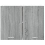 Armario colgante "Lyon" gris Sonoma 80x31x60 cm madera de ingeniería en Armarios de cocina | Comprar online en Foru.es
