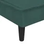 Sofá diván de terciopelo verde oscuro de vidaXL, Divanes - Ref: Foro24-352846, Precio: 156,01 €, Descuento: %
