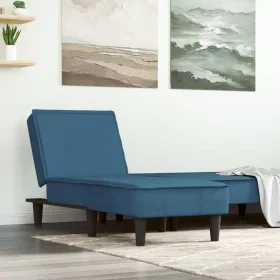 Sofá diván de terciopelo azul de vidaXL, Divanes - Ref: Foro24-352834, Precio: 134,31 €, Descuento: %