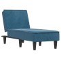 Sofá diván de terciopelo azul de vidaXL, Divanes - Ref: Foro24-352834, Precio: 136,48 €, Descuento: %
