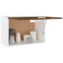 Armario colgante "Lyon" de, roble ahumado, 60x31x40 cm, madera de ingeniería en Armarios de cocina | Comprar online en Foru.es