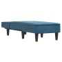 Sofá diván de terciopelo azul de vidaXL, Divanes - Ref: Foro24-352834, Precio: 136,48 €, Descuento: %