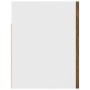 Armario colgante "Lyon" de, roble ahumado, 60x31x40 cm, madera de ingeniería en Armarios de cocina | Comprar online en Foru.es