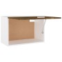 Armario colgante "Lyon" de, roble ahumado, 60x31x40 cm, madera de ingeniería en Armarios de cocina | Comprar online en Foru.es