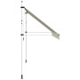 Toldo retráctil de operación manual 400 cm crema en Toldos | Comprar online en Foru.es