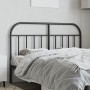 Cabecero de metal negro 150 cm de vidaXL, Cabeceros y pies de cama - Ref: Foro24-353669, Precio: 42,87 €, Descuento: %