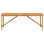 Mesa de comedor madera maciza de acacia 200x90x74 cm de vidaXL, Mesas de jardín - Ref: Foro24-362242, Precio: 264,01 €, Descu...