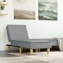 Sofá diván de tela gris claro de vidaXL, Divanes - Ref: Foro24-352831, Precio: 126,95 €, Descuento: %