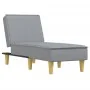 Sofá diván de tela gris claro de vidaXL, Divanes - Ref: Foro24-352831, Precio: 150,19 €, Descuento: %
