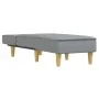 Sofá diván de tela gris claro de vidaXL, Divanes - Ref: Foro24-352831, Precio: 150,19 €, Descuento: %