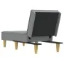 Sofá diván de tela gris claro de vidaXL, Divanes - Ref: Foro24-352831, Precio: 150,19 €, Descuento: %