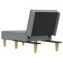 Sofá diván de tela gris claro de vidaXL, Divanes - Ref: Foro24-352831, Precio: 126,95 €, Descuento: %