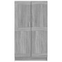 Estantería madera contrachapada gris Sonoma 82,5x30,5x150 cm en Librerías y estanterías | Comprar online en Foru.es