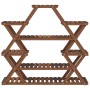 Soporte para flores de madera maciza abeto 110x25x105 cm de vidaXL, Soportes para macetas - Ref: Foro24-362877, Precio: 42,60...