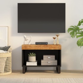 Mueble de TV madera maciza de mango 60x33x43,5 cm de vidaXL, Muebles TV - Ref: Foro24-352881, Precio: 81,75 €, Descuento: %
