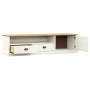 Mueble para TV VIGO madera maciza de pino blanco 156x40x40 cm de vidaXL, Muebles TV - Ref: Foro24-353173, Precio: 152,93 €, D...
