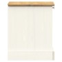 Mesita de noche VIGO madera maciza de pino blanco 42x35x42 cm de vidaXL, Mesitas de noche - Ref: Foro24-353155, Precio: 54,10...