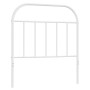 Cabecero de metal blanco 90 cm de vidaXL, Cabeceros y pies de cama - Ref: Foro24-353712, Precio: 23,89 €, Descuento: %