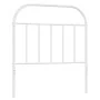 White metal headboard 90 cm by vidaXL, Headboards and footboards - Ref: Foro24-353712, Price: 23,22 €, Discount: %