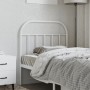 Cabecero de metal blanco 90 cm de vidaXL, Cabeceros y pies de cama - Ref: Foro24-353712, Precio: 23,89 €, Descuento: %