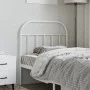 White metal headboard 90 cm by vidaXL, Headboards and footboards - Ref: Foro24-353712, Price: 23,22 €, Discount: %