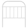 White metal headboard 90 cm by vidaXL, Headboards and footboards - Ref: Foro24-353712, Price: 23,22 €, Discount: %