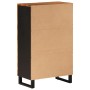 Aparador con cajón hierro y madera maciza acacia 60x33x100 cm de vidaXL, Aparadores - Ref: Foro24-352934, Precio: 228,21 €, D...